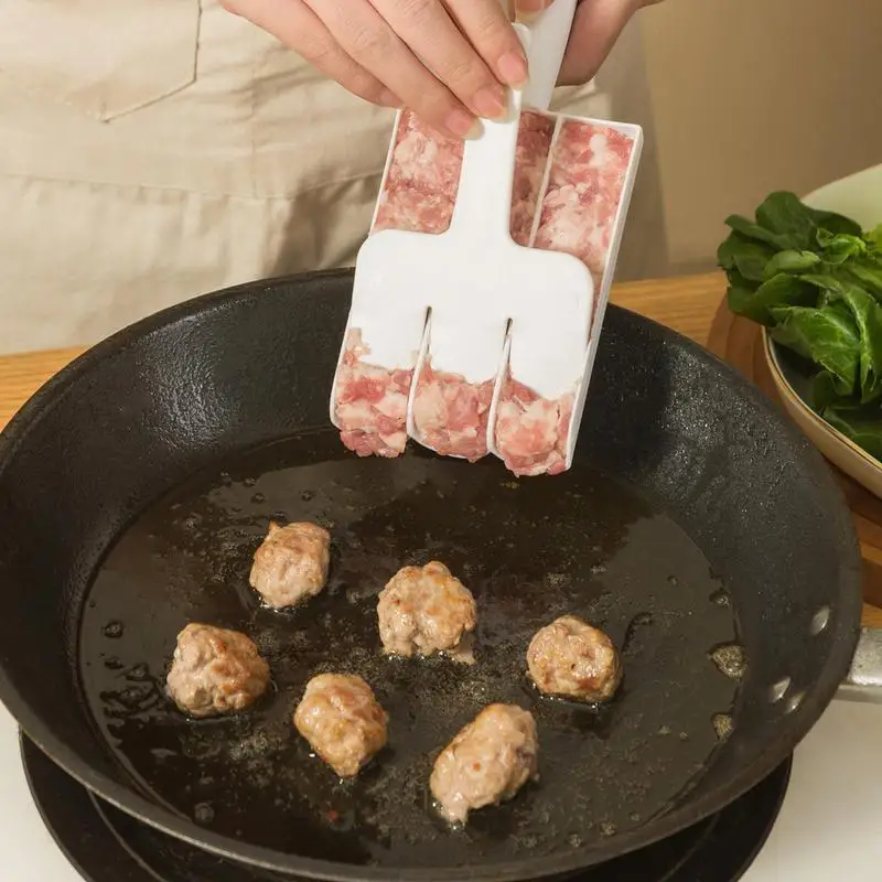 Kitchen Triple Meatball Maker Meat Ball Scoop Cutting Spade Non-Stick meatball maker,kitchen utensils
