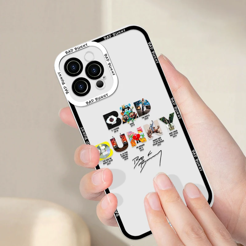 Stylish Bad Bunny Covers Phone Case - Vibrant Design for Personalized Protection