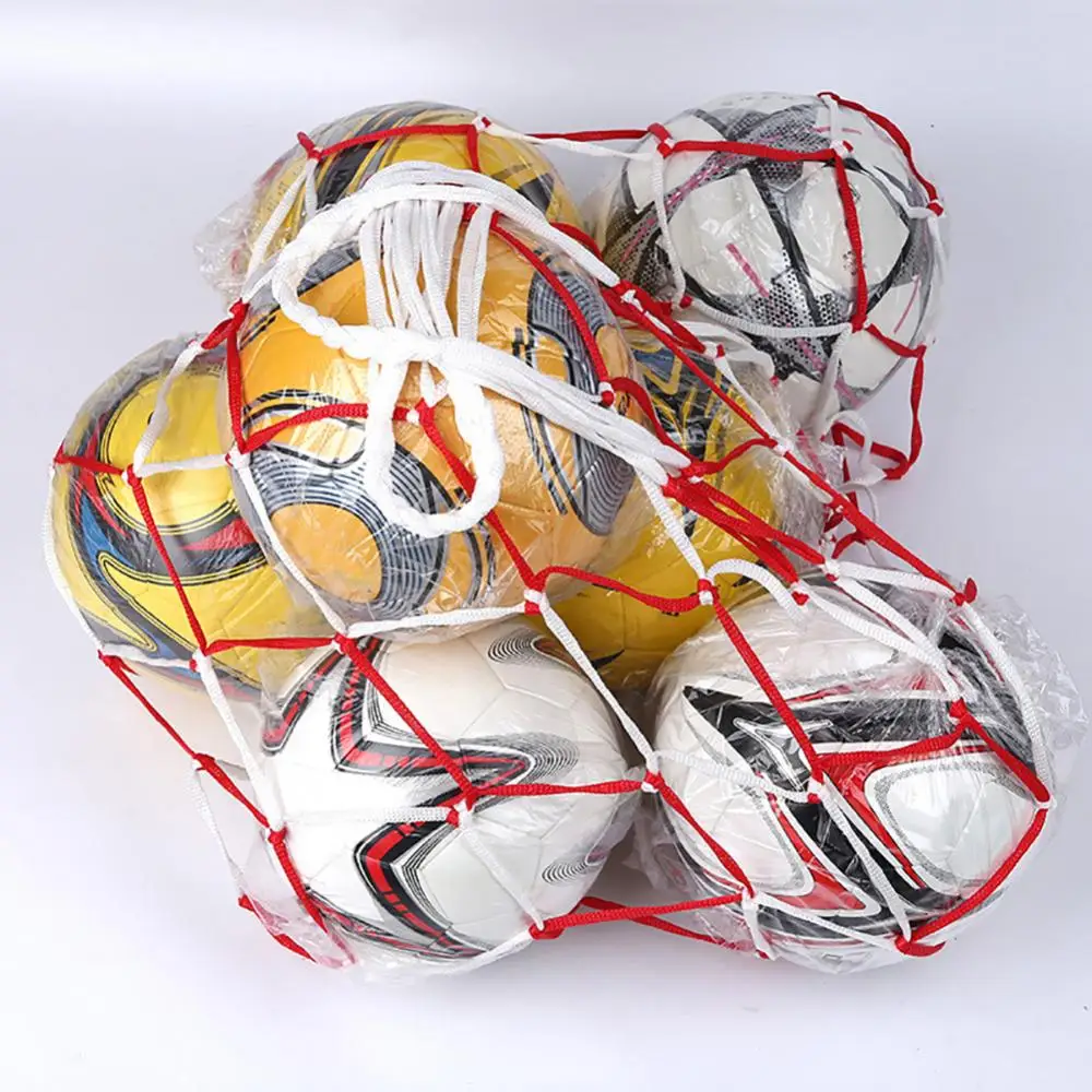 

1pcs outdoor sporting Football Net Outdoor Sport Portable Net Bag Carrier for Basketball Football Large Volleyball ball net bag