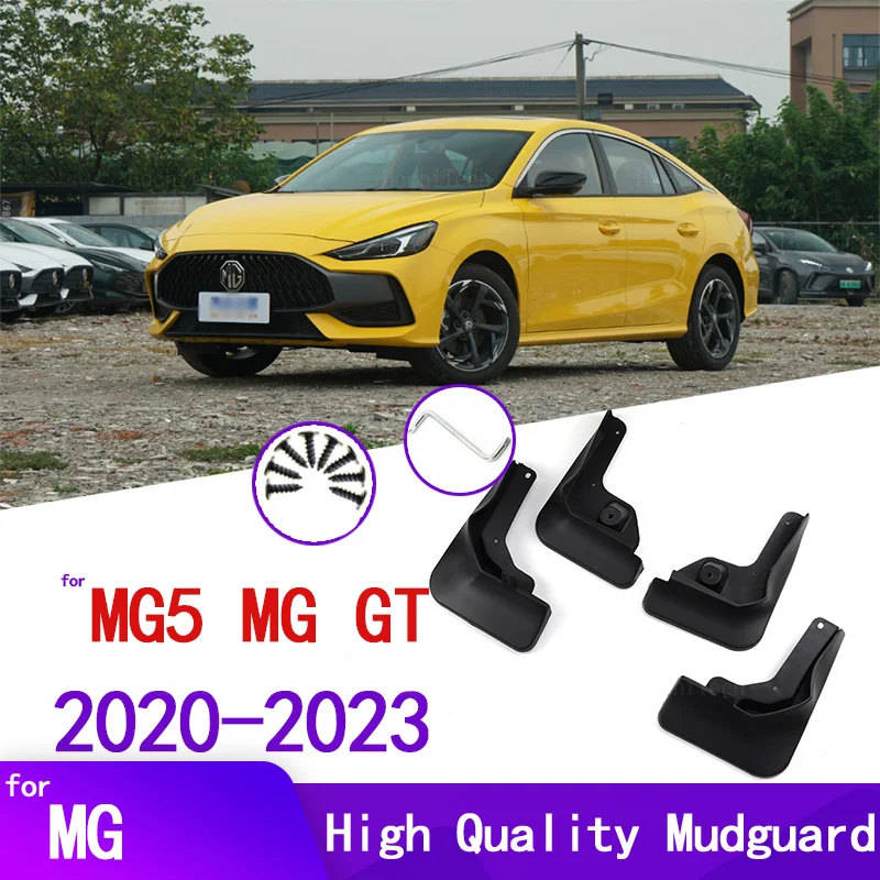 Guardabarros Para MG ZS (2020-2024) - Set De 4 Piezas Delanteras/Traseras, ABS Resistente, Fácil Montaje