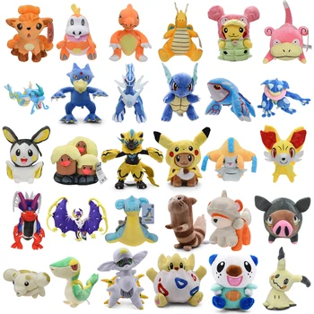 12 Inch Pikachu Cosplay Eevee Pokemon Weighted Plush Doll Soft Animal Hot Stuffed Toys Great Kawaii Gift Free Shipping 6