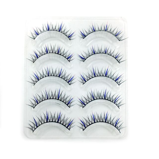 3D/5D/6D Faux Mink Hair False Eyelashes Long Full Volume Fluffy Wispies Lashes Handmade Eyelashes Extension Tools