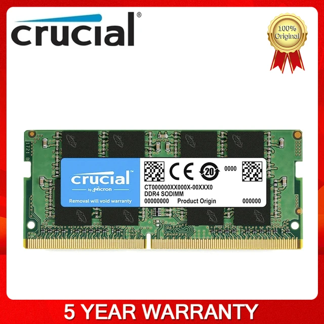Single RAM Unbuffered CL22 1.2V Rank Notebook New Memorial Crucial Ram Laptop DDR4 SODIMM 16G Memory AliExpress 3200MHz 8GB 32GB 260-Pin -