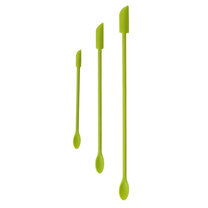 Silicone Mini Scraper & Spatula Three-Piece Set
