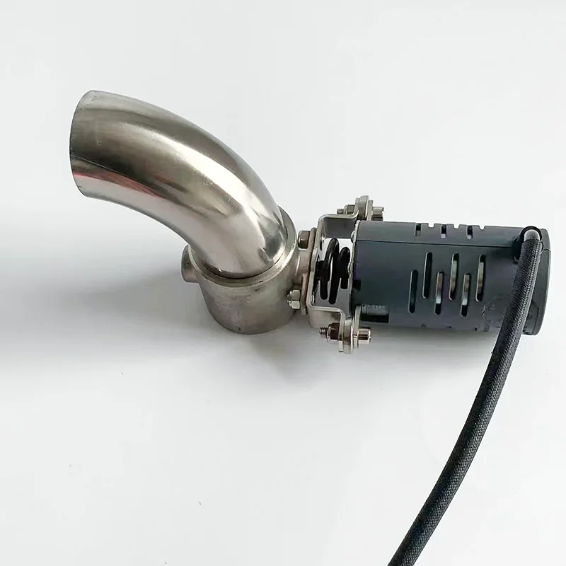 38mm Motorbike Exhaust Sound Valve System Clamp Pipe Connect Remote Controller Switch Button Adjustable Modification Kit