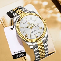 BINBOND Brand Mens Business Sports Quartz Watch Classic Waterproof Luminous Calendar Creative Clock Male Personalized Wristwatch