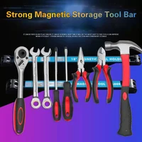 Heavy-duty Magnet Tool Bar Strip Rack,Magnetic Tool  Holder,Wrench Organizer Wall Mounted Storage Tool Bar Strip Rack Space-Save 1