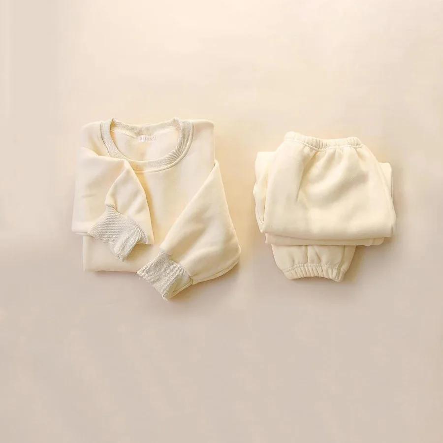 o-neck Cream White
