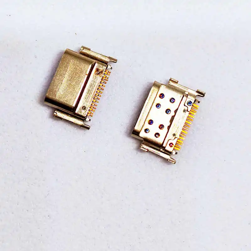 

10pcs Micro USB 16pin Connector Mobile Charging port tail plug For LG K51S K50S Mobile phone repair parts