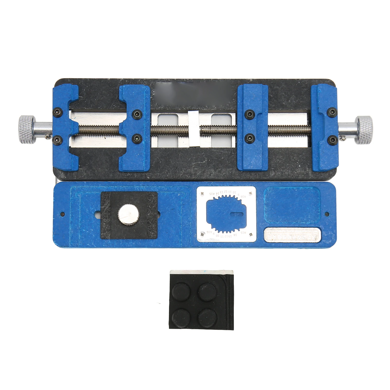 

Motherboard Repair Fixture Portable Size Adjustable Size Motherboard Repair Holder Aluminium Alloy High Accuracy for Soldering