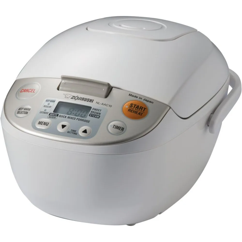 

NL-AAC10 Micom Rice Cooker (Uncooked) and Warmer, 5.5 Cups/1.0-Liter, 1.0 L,Beige