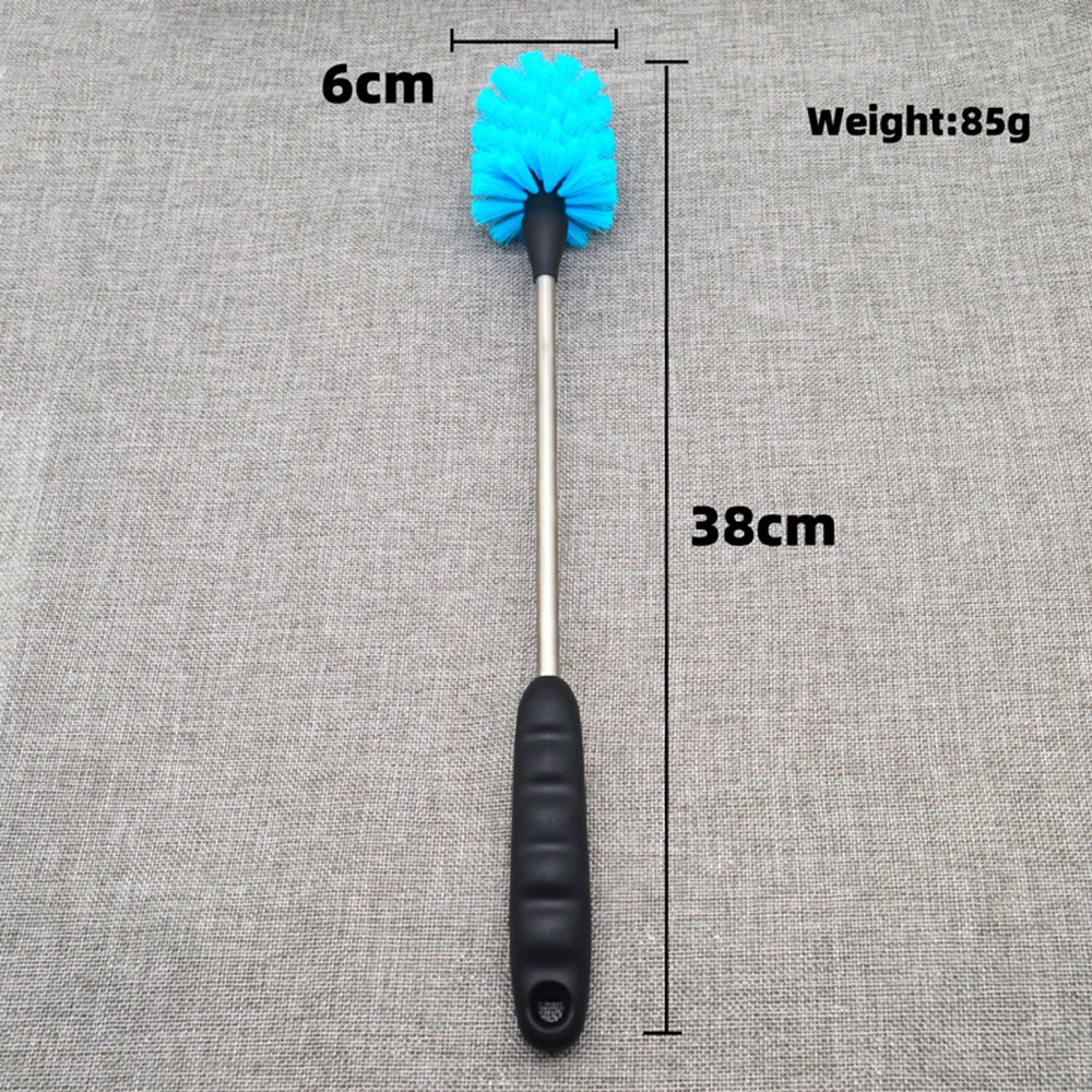 38cm Plastic Long Handle Bottle Thermos Cleaning Brush Household Kitchen Thermos Teapot Cleaner Tool for Wine Glass Baby Bottle 6