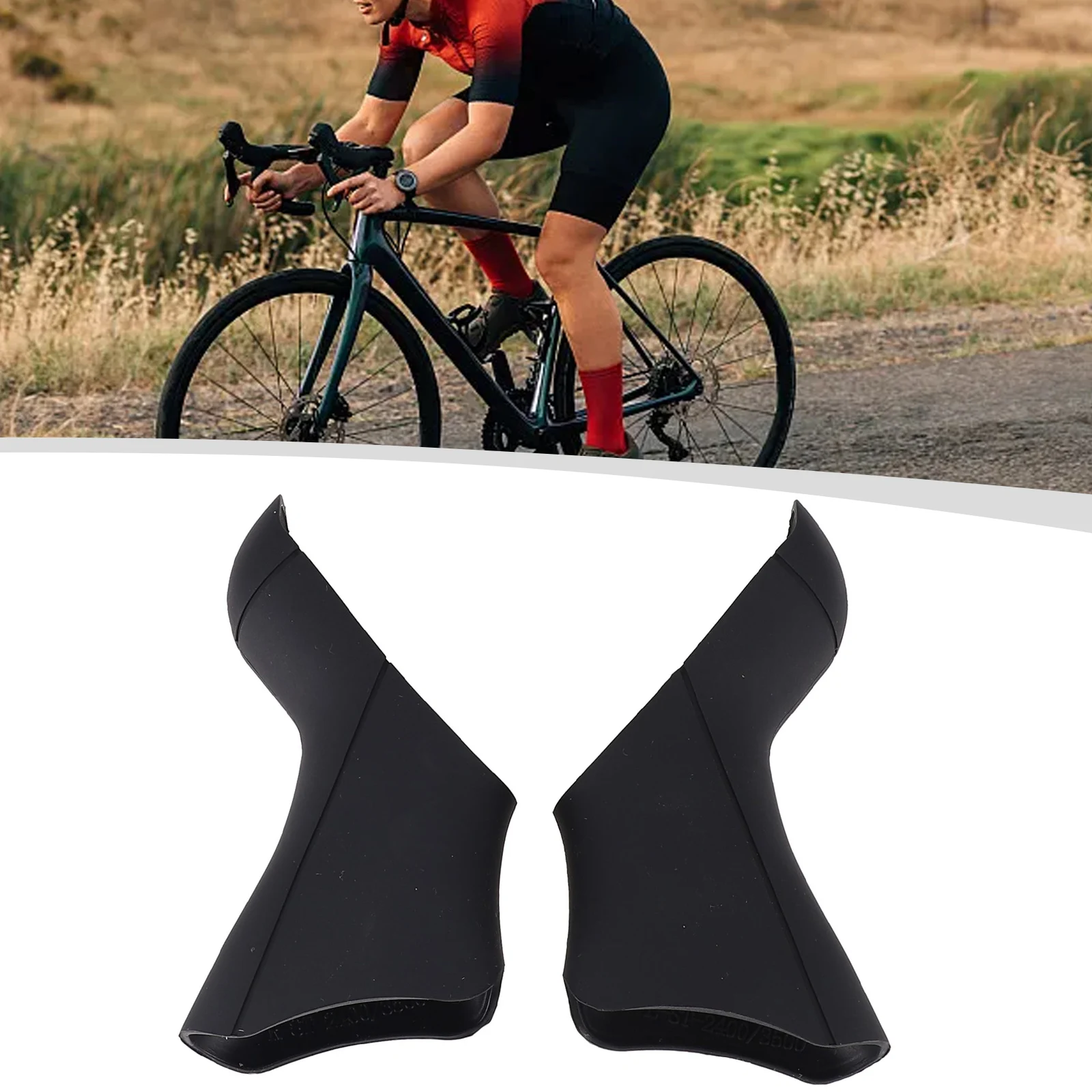 Road Bike Lever Hoods For Shimano- SORA/CLARIS ST2400/3500 Bicycle Dual Control Lever Bracket Cover Bike Shift Cover Cycling