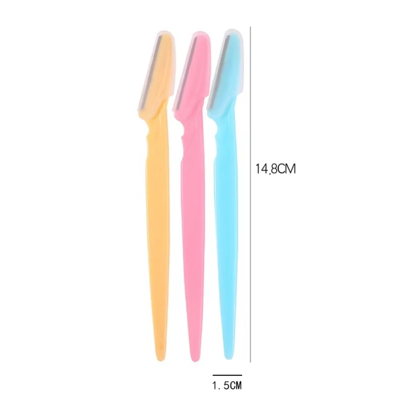 1/3pcs Eyebrow Trimmer Blade Shaver Portable Face Razor Eye Brow Epilation Hair Removal Cutters Safety Razor Woman Makeup 5
