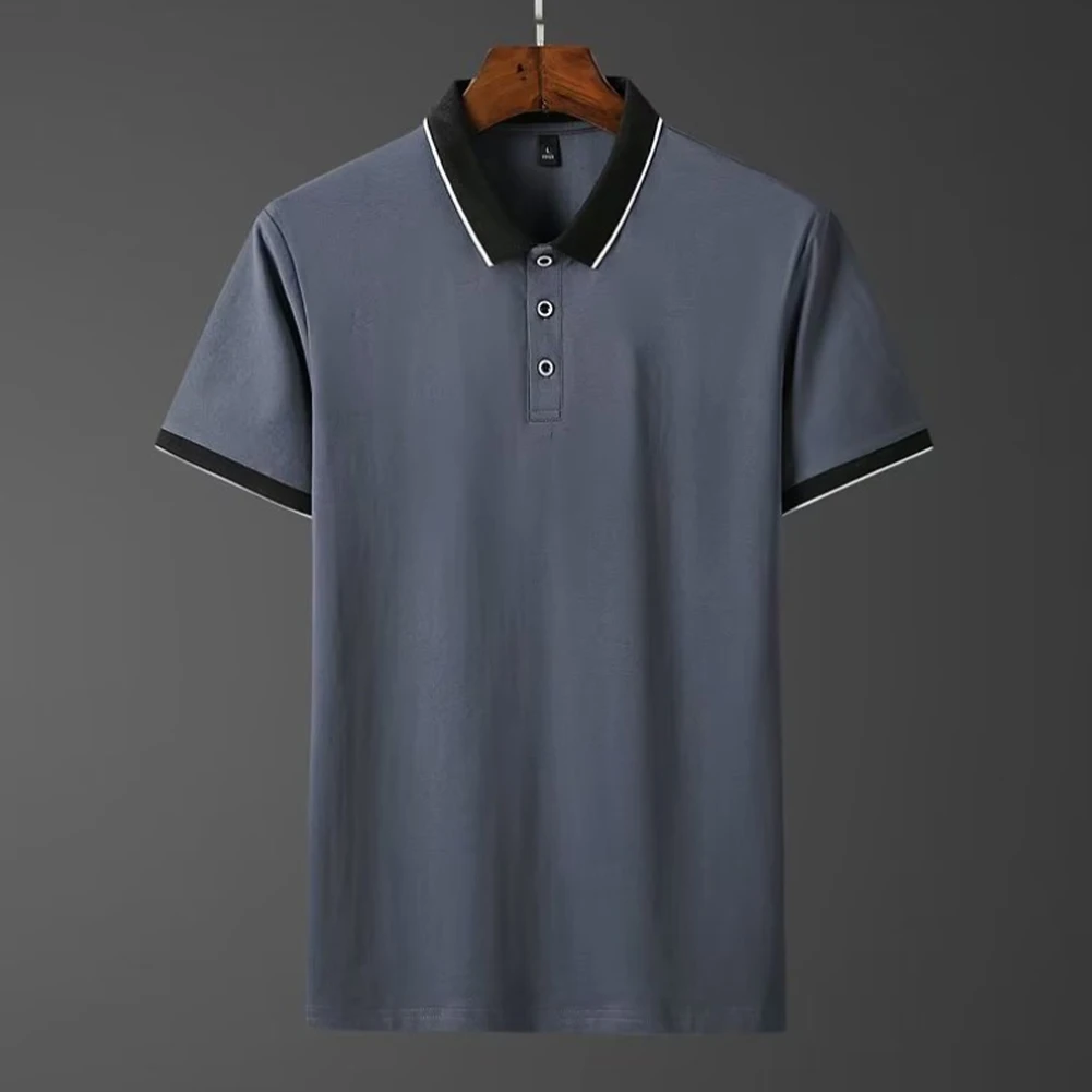 Description Picture 5 of itemBusiness Buttons T Dress T Shirt Blouse Buttons Casual Solid Color Summer Business Casual Formal Comfy Fashion