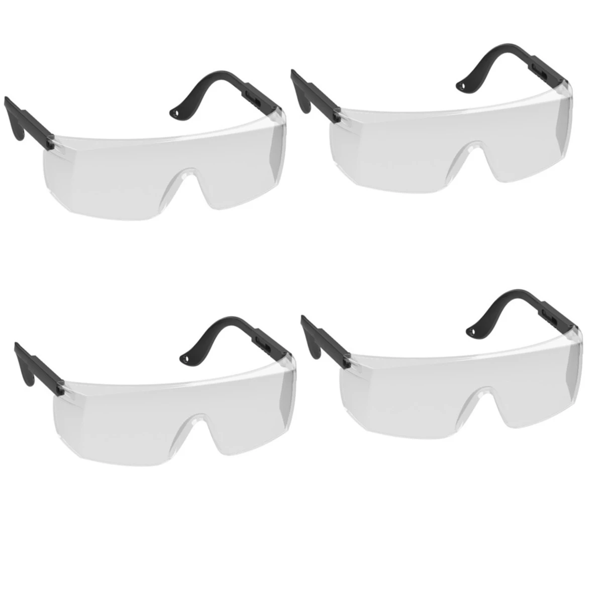 Valeplast de gafas de seguridad varilla ajustable, 4 unidades| | - AliExpress