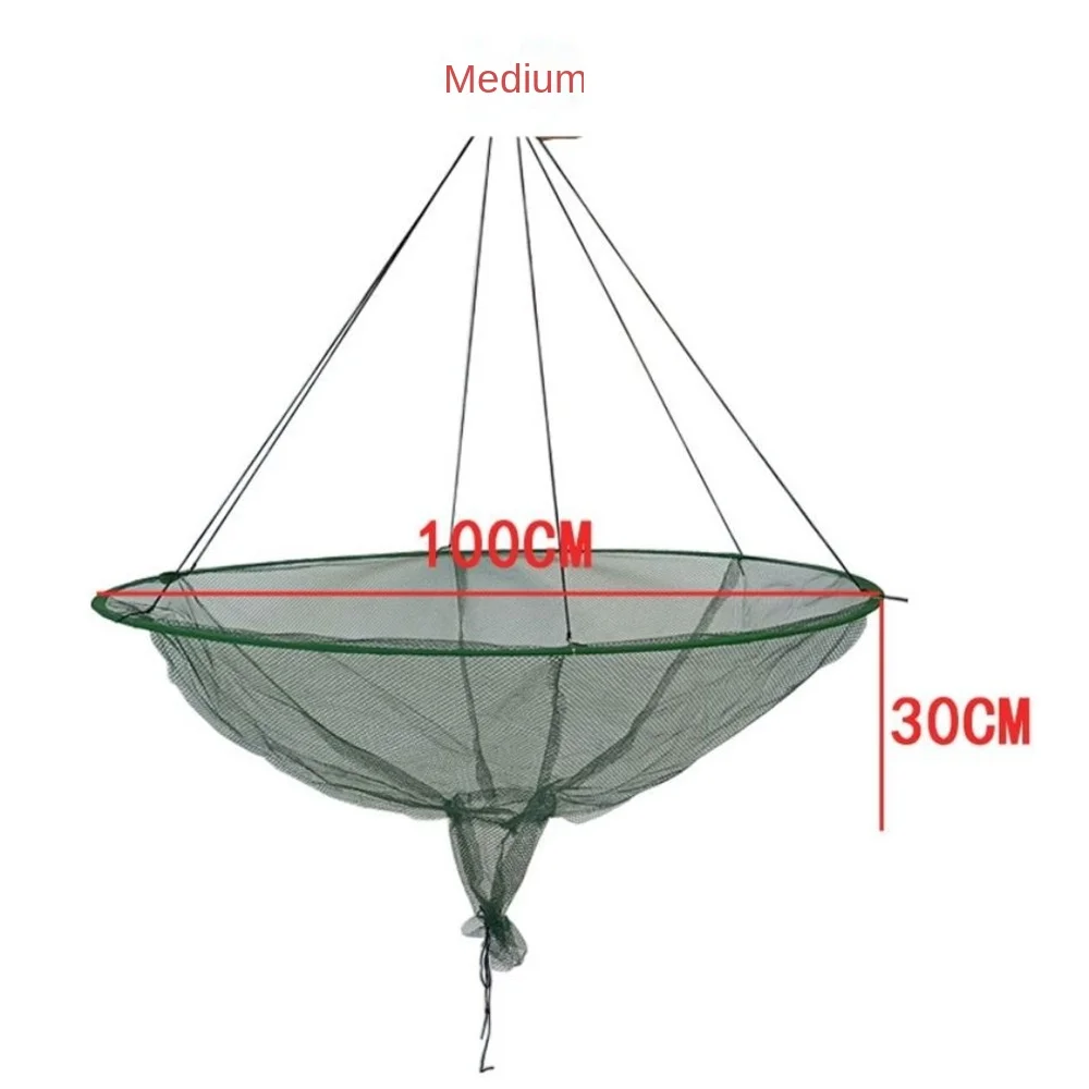 Drop Fishing Landing Net Crayfish Shrimp Catcher Tank Casting Network Mesh For Fish Eels Trap Cage Prawn Bait Crab Netting Small fishing traps,crayfish catcher,fishing landing net,fishing net,crab traps