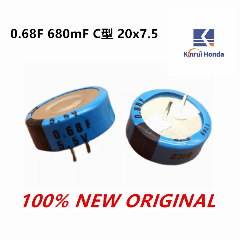 Condensatore Vishay Bc Super Farad 684 5.5V 0.68F 680Mf C Tipo 20X7.5 P5