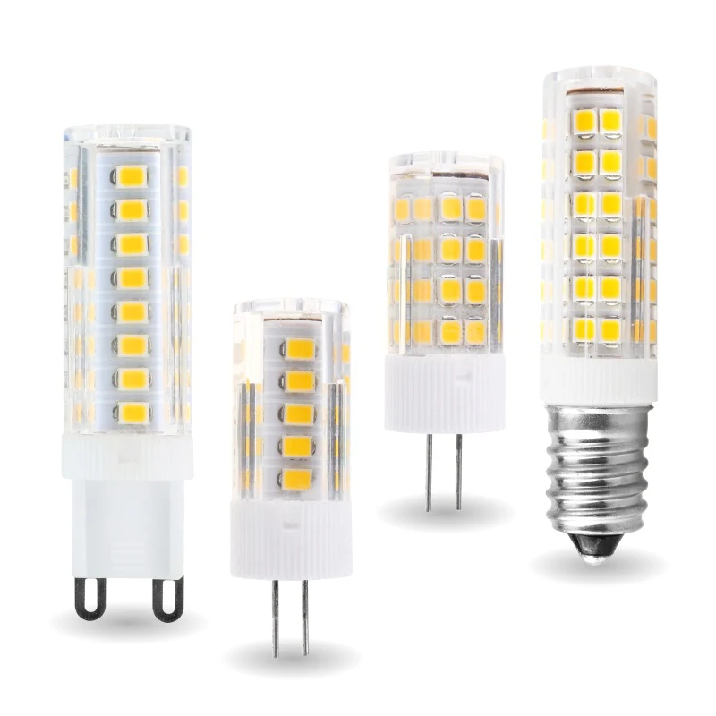 

G4 G9 E14 LED Bulb 3W 5W 7W LED Lamp AC 220V LED Corn Bulb SMD2835 360 Beam Angle Replace 30w/40w/60w Halogen Chandelier Lights