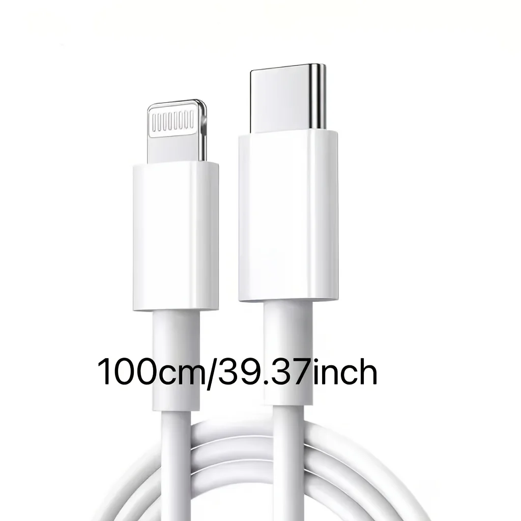MFi 인증 2개/5개입 USB-C to Lightning 고속 충전 케이블, 아이폰 14, 13, 12, 11 Pro Max, Mini, Plus, XR 호환