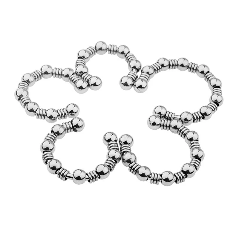 Man Metal Penis Lock Cock Ring Delay Ejaculation Ball Scrotum Stretcher Erection Cock Ring Slave Male Sex Toy