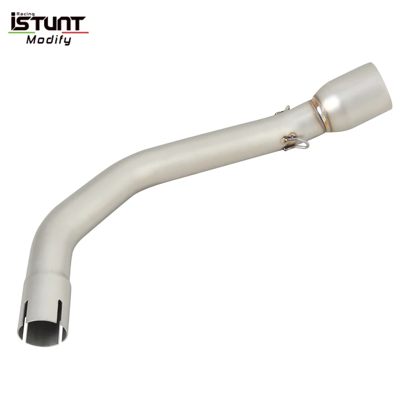 Slip On For Voge 350 AC 350AC 2023 Motorcycle Exhaust Escape Moto Systems Modified Middle Link Pipe Connect 50.8Mm Muffler - Image 4