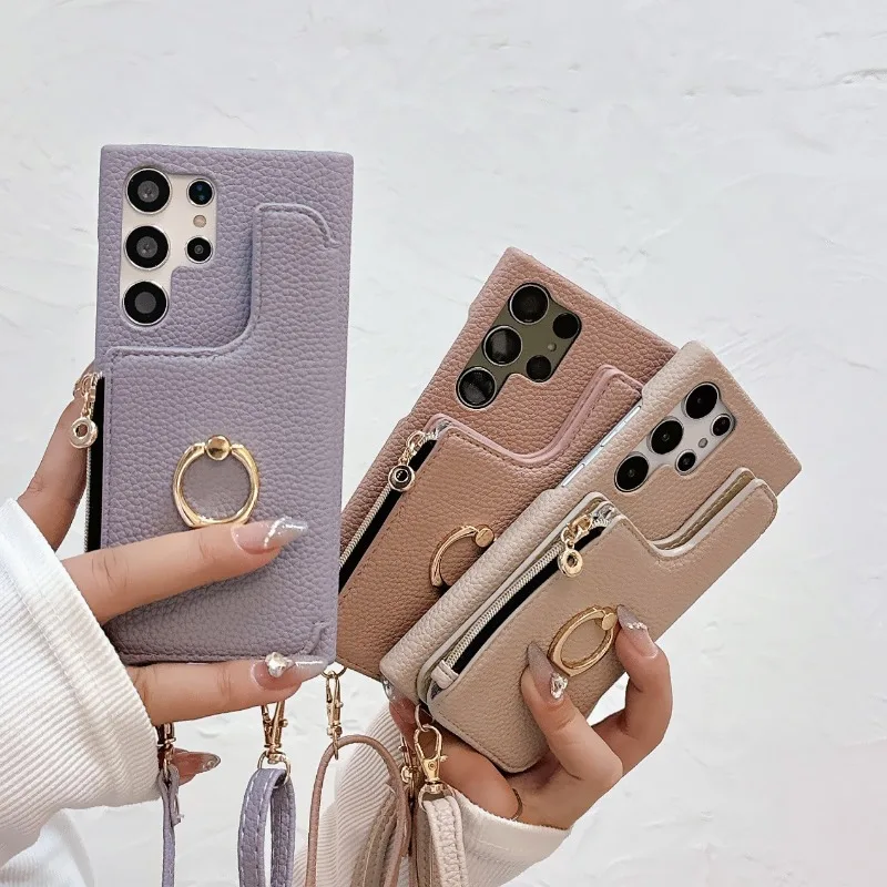 Sleek Crossbody Wallet Phone Case with Card Slots