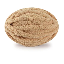 Luxurious Multicolor Chenille Chunky Yarn - Soft & Warm (10 milk tea)