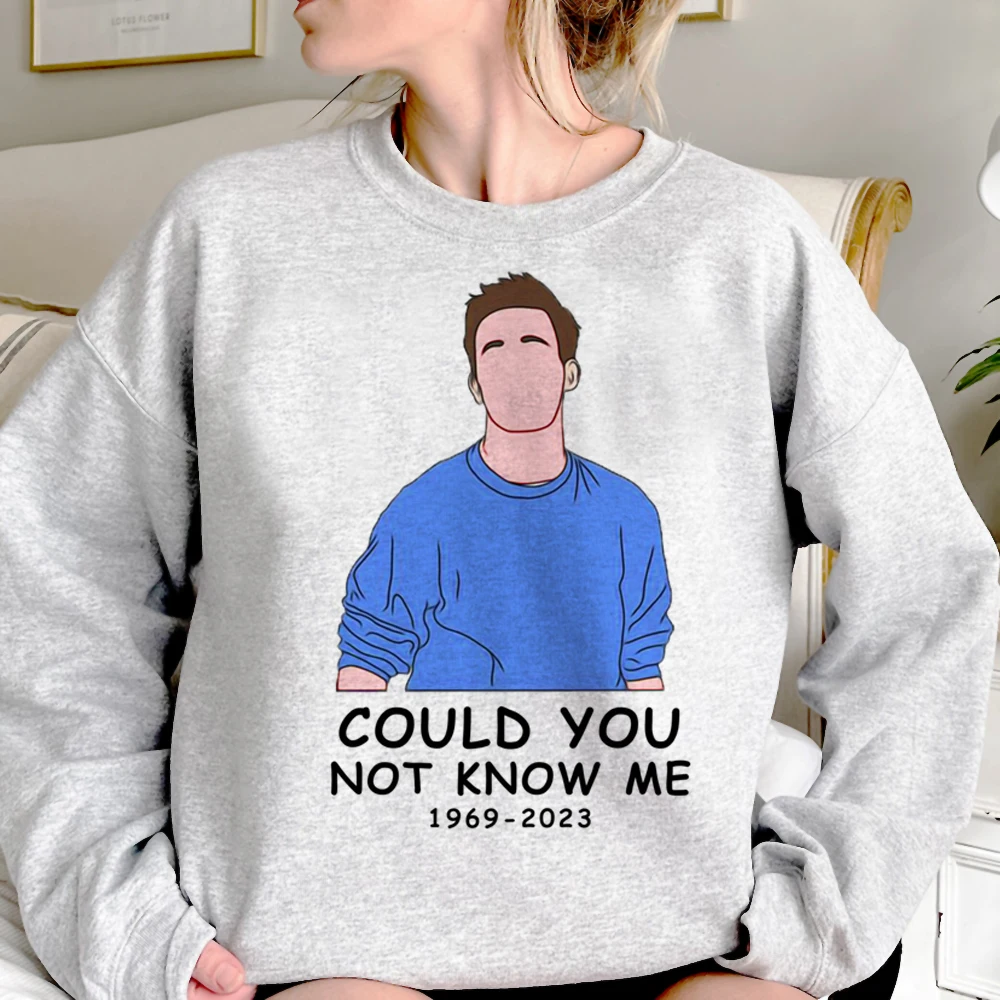 Chandler Bing Hoodies para mulheres, capuz estético,