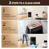 OMESER Pro Touchless Vacuum Automatic Dustpan Ultra Fast Powerful Corded Canister Vacuum for Sweeping Salon Pet Hair Food, Dirt 3