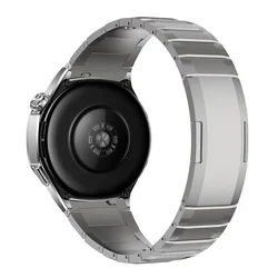 Stainless Steel Luxury Bracelet for Smartwatches - Available in 18/20/22mm (Titanium)