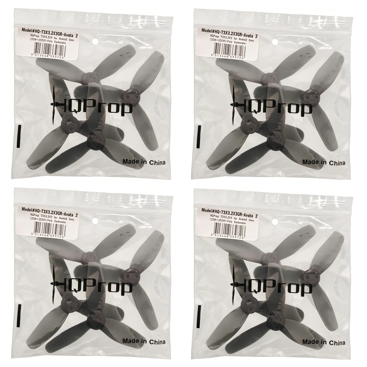 8pairs 3X3.2X3 Gray