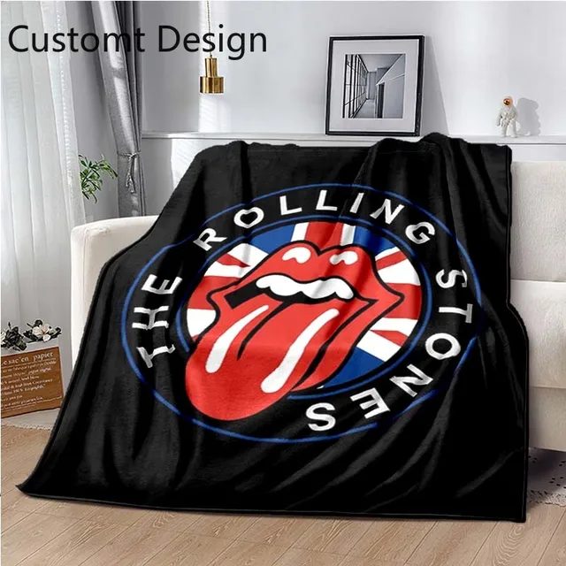 Rolling-Stones Band Blanket: The Perfect Combination of Style and Comfort