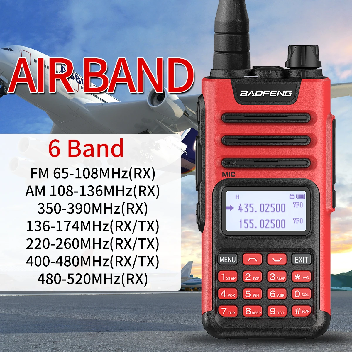 2PCS BaoFeng M-13 Pro V2 Walkie Talkie Long Range 2S Copy Waterproof Type-C Charge High Power UV-5R 5RH UV13 UV-9R Two Way Radio 2