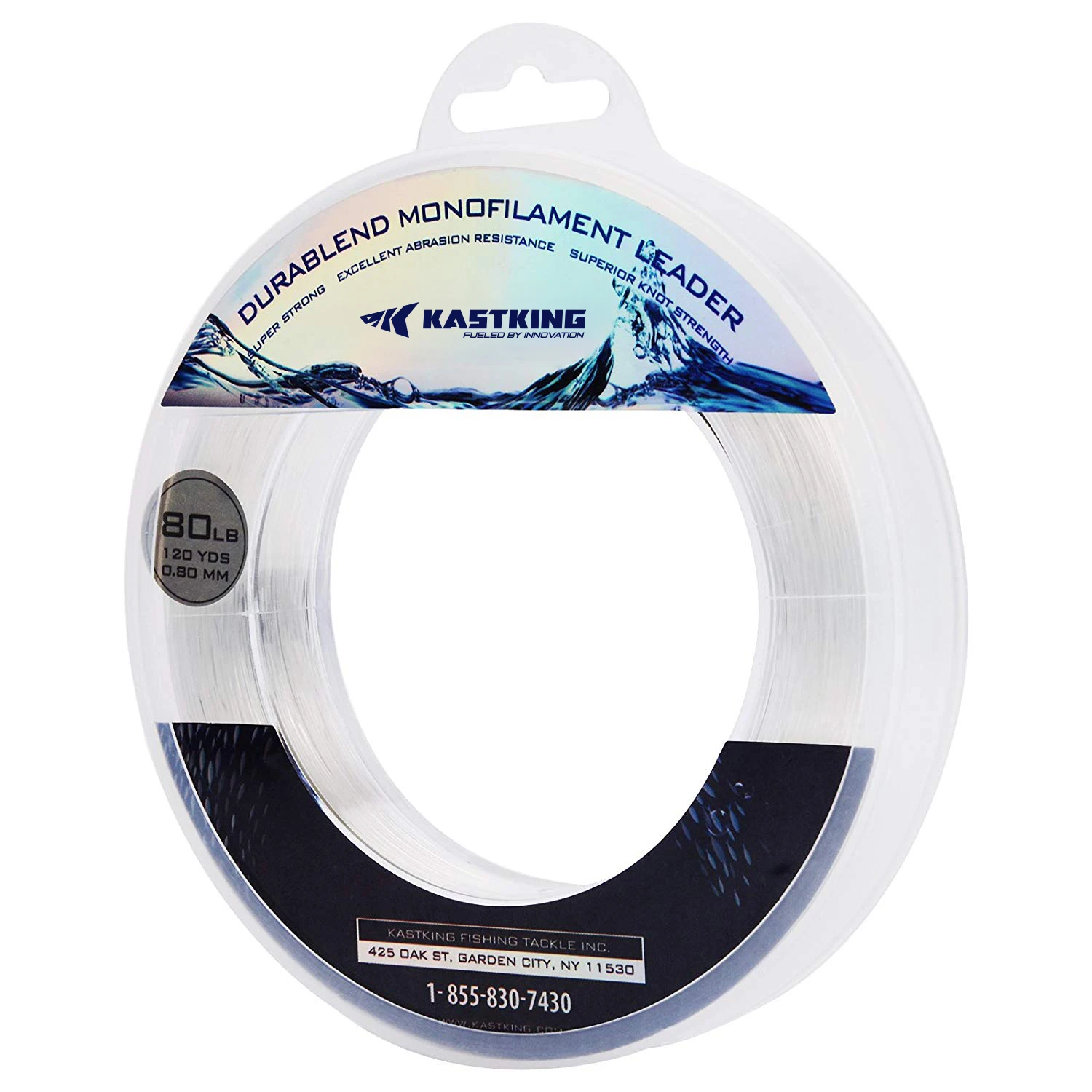 KastKing 20-200LB 110M nylon pêche bateau - Monofilament super fort 0.40-1.40mm résistance extrême