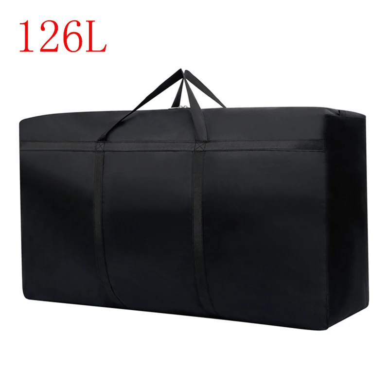 New Foldable Oxford Cloth Hand Luggage Bag for Men High Capacity Portable Travel Clothes Storage Bags Zipper Unisex Moving Bag storage bag,travel bags,clothes storage bags