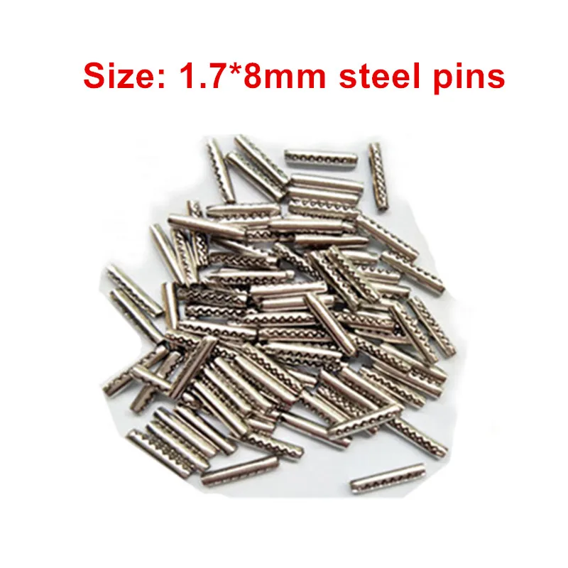 Car Key 200/400/600/800/1000pcs Remote Control Key Blank Fixed Pin 1.6mm 1.7mm for KD Xhorse Folding Remote Blade