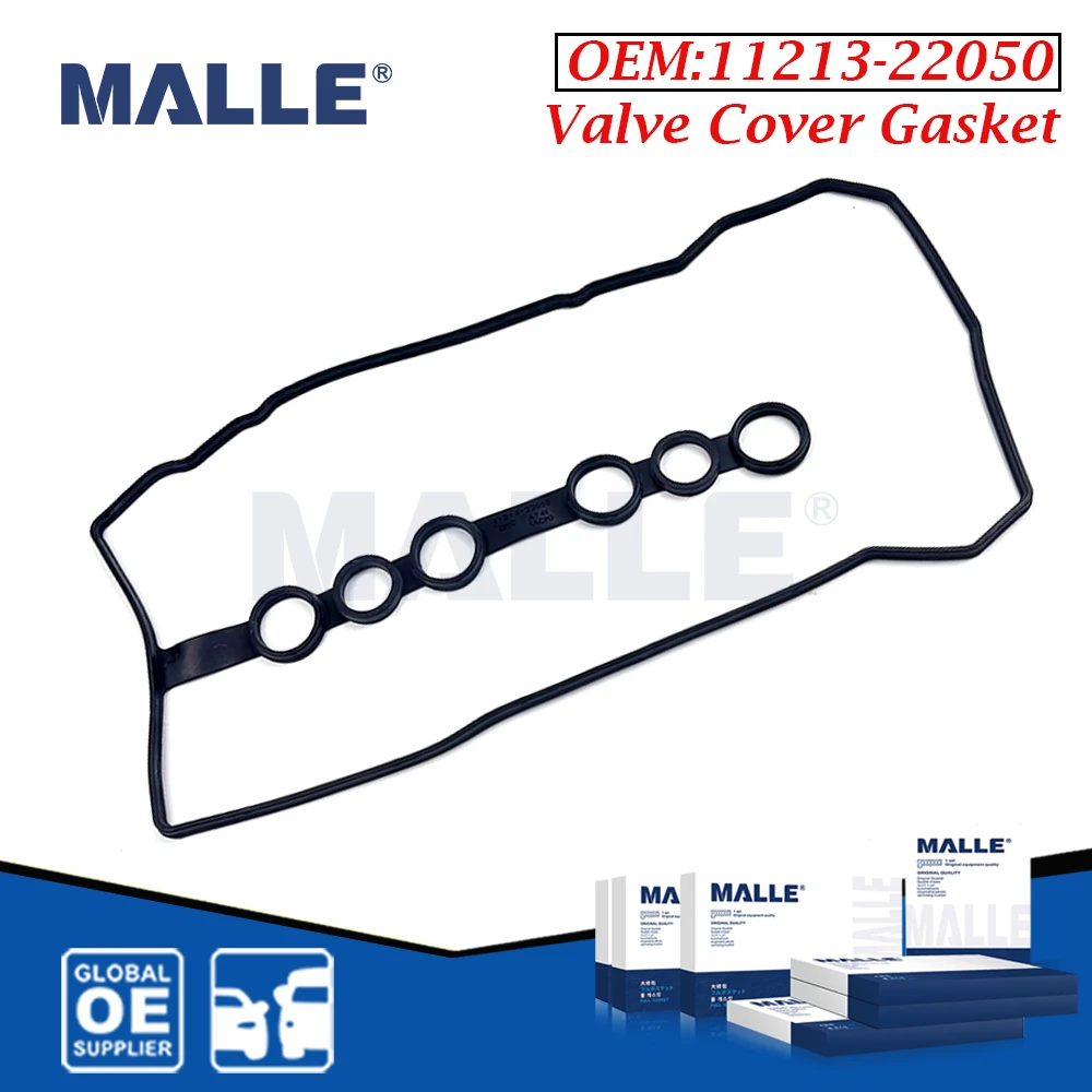 Valve Cover Gasket Set For Toyota 1ZZFE ZZE122 3ZZFE 4ZZ FE Corolla Celica RAV4 1.6L Engine Car Accessories 11213-22050 VS50542R rubber gasket,aluminum gasket kits,solenoid valve filter gasket