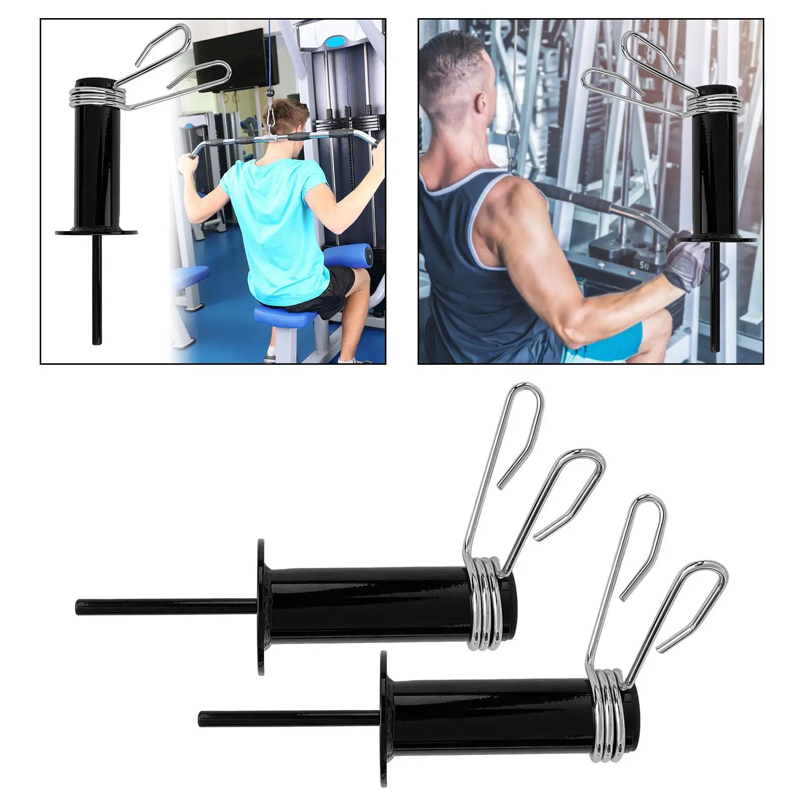 

Gym Weight Stack Durable Steel Multifunction Fitness Equipment Latch Strength Training for Exercise Barbell Replacement Home Gym