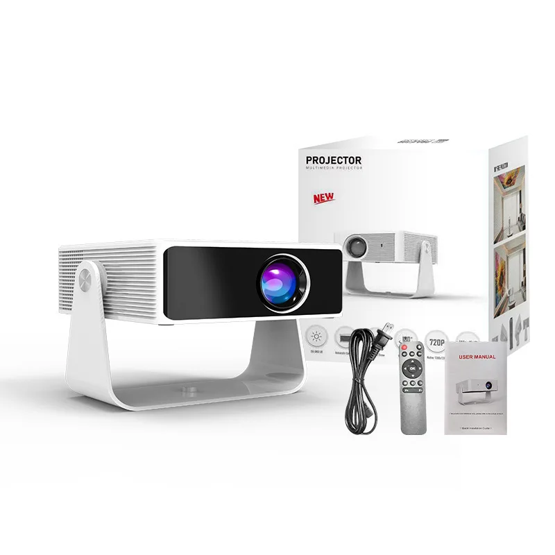 X3-3Z 스마트 프로젝터 안드로이드 13 WiFi6 BT5.0 자동 초점 자동 키스톤 보정 네이티브 720P 180ANSI 홈시어터 야외용 미니 프로젝터