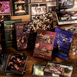 30 Pcs/Set Titanic Pride and Prejudice Movie Series Postcard Literary Films and Lines Greeting Message Cards Decoration Card