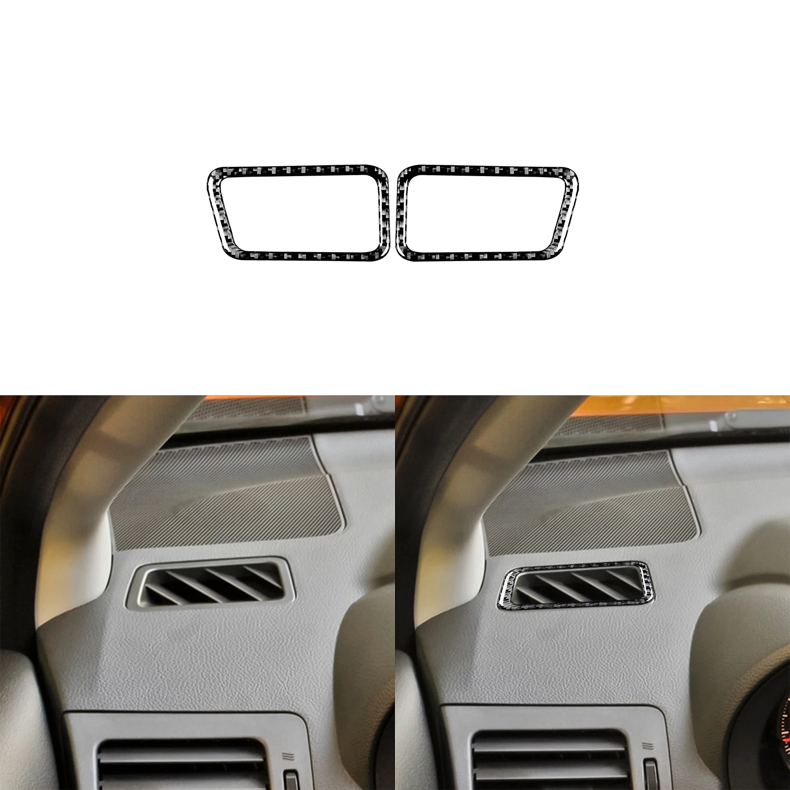 

Аксессуары для Subaru Impreza 2012-2016, для XV Crosstrek 2013-2017, автомобильные наклейки из углеродного волокна для отделки салона от запотевания
