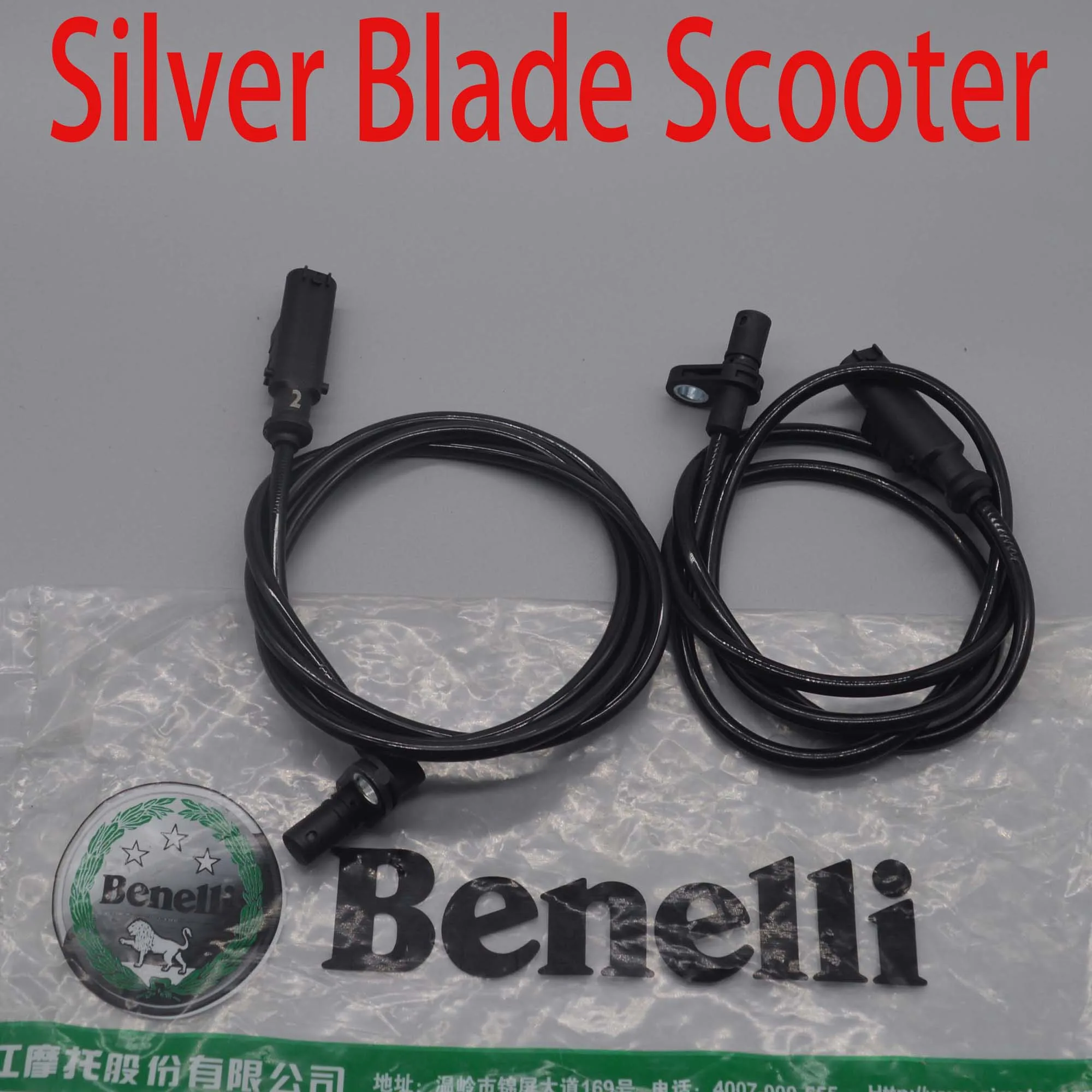 Front wheel speed sensor rear odomter abs system for QJIANG keeway benelli silverblade silver blade 250cc scooter