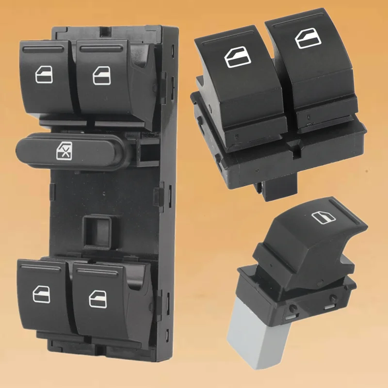 Electric Power Window Switch Fit For Skoda Fabia 2 Octavia 1z Roomster