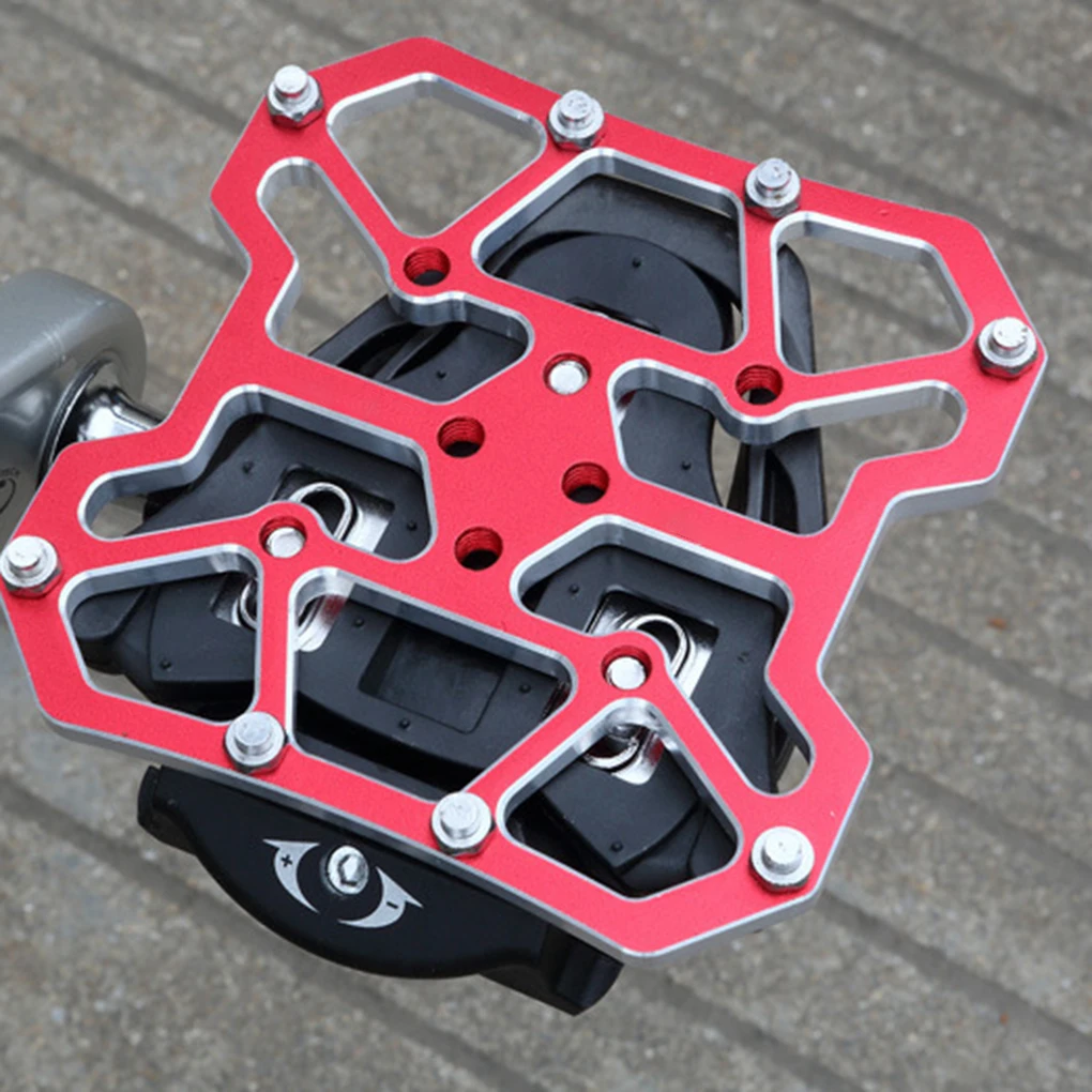 Road Bicycle Pedal Cleats Set Mountain Bike Lock Pedal Kit Easy to Set up Hex Wrench Cycling Accessories ABS Metal Cn origin