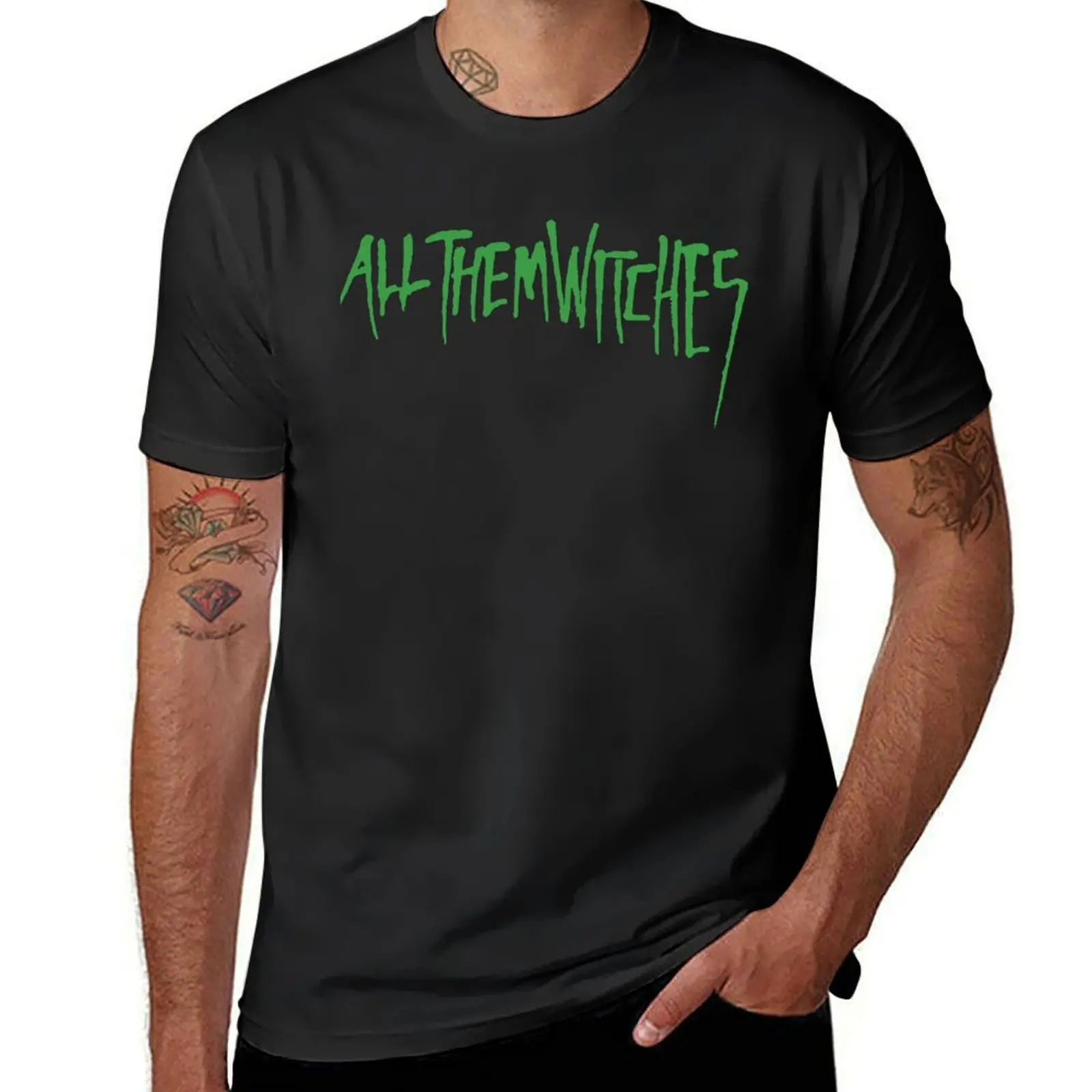 

ALL THEM WITCHES spend their times T-shirt for a boy plus sizes korean fashion Blouse mens funny t shirts