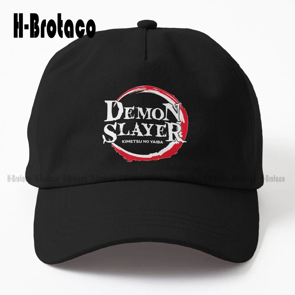 

Demon Slayer Ts Dad Hat Womens Baseball Caps Cotton Outdoor Simple Vintag Visor Casual Caps Street Skateboard Denim Color Sports