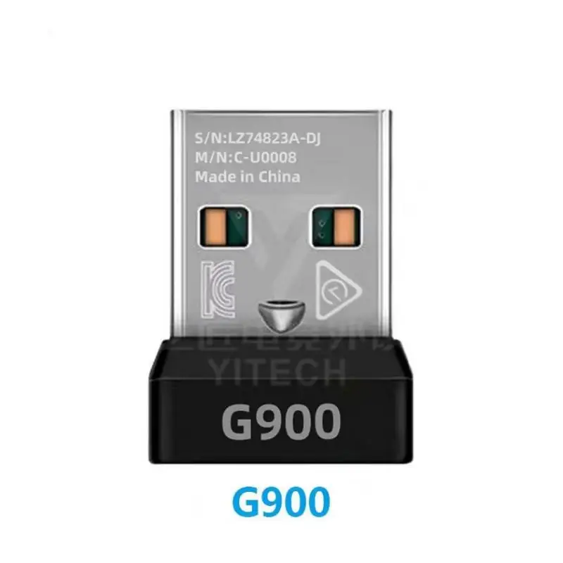 Logitech g pro gprox g903g502g304마우스 어댑터용 100개/대 USB 수신기 무선 어댑터.