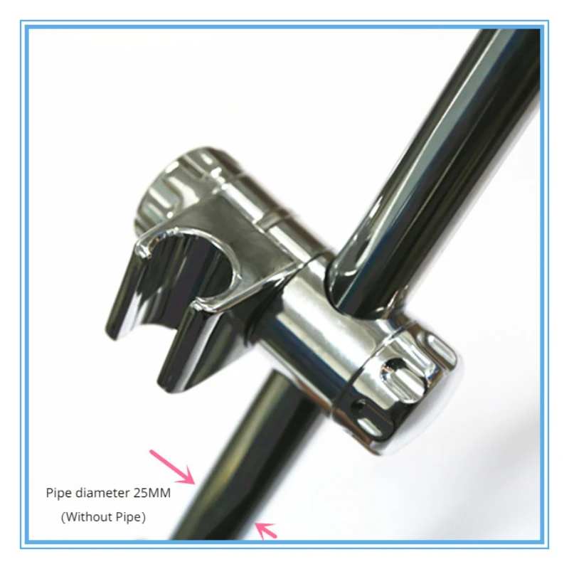 

Household Shower Lifting Rod Bracket Bathroom Set Accessories Plastic Electroplating Shower Head Pendant