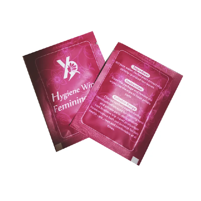 30pcs Individually Bag Ph Balanced Organic No Plastic Wrapped Feminine Wipes 3